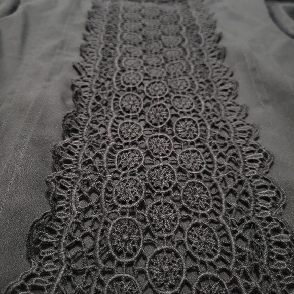 HALOGEN black long sleeve top sz xs - Picture 5 of 14